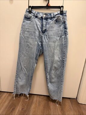 Time and Tru Light Blue Ankle Straight Jeans